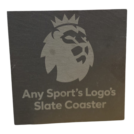 Any Sport's Logo's Slate Coaster by Slate Locker