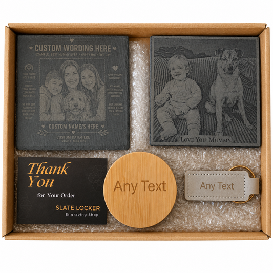 Slate locker Personalised Gift Set by Slate Locker